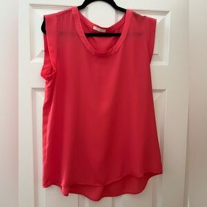 ✨EUC✨ Pleione Sleeveless Coral Blouse